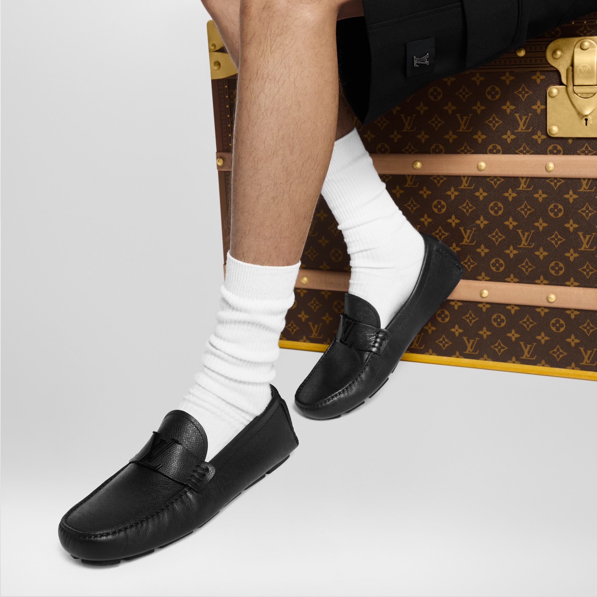 LV Monza Taiga - Luxury Loafers and Moccasins - Shoes | Men 1AHRXL